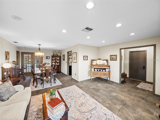 view of living room