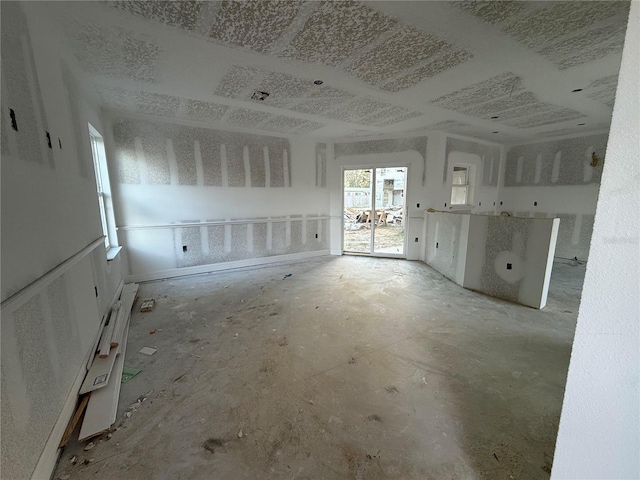 kitchen featuring white cabinets