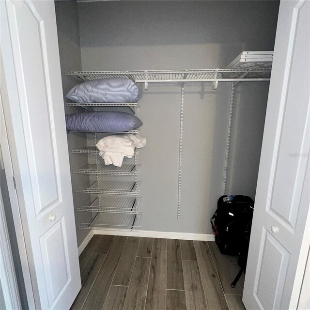 view of closet