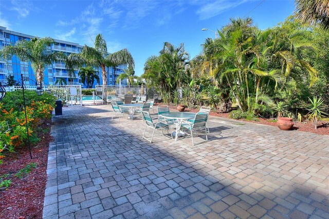 3315 58th Ave S Unit 314, Saint Petersburg, FL 33712 - surrounding community featuring a pool and a patio area