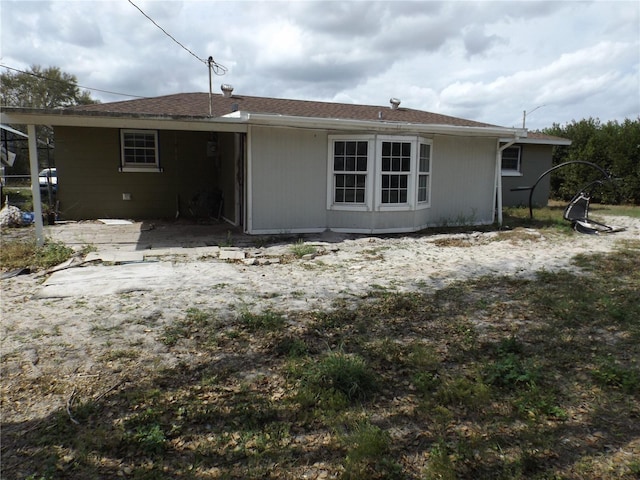 view of rear view of house