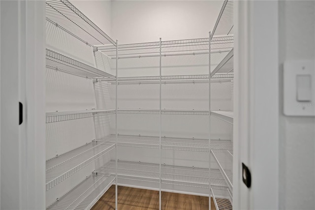 view of pantry