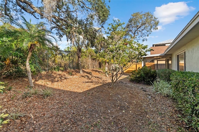 45 Gulfwinds Dr W, Palm Harbor, FL 34683 - view of yard featuring fence