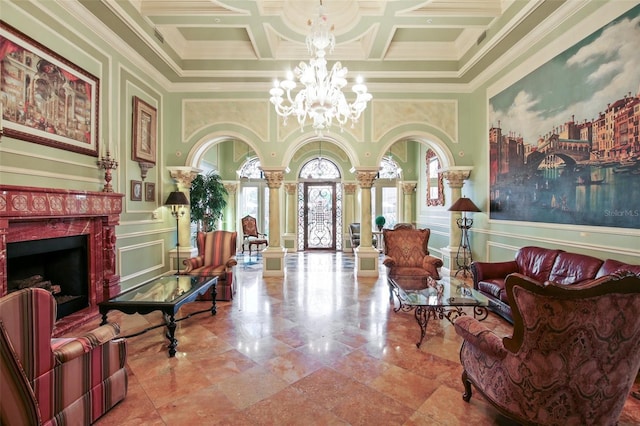 view of community lobby