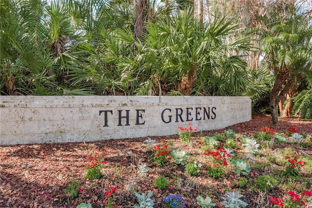 10537 Greensprings Dr, Tampa, FL 33626 - view of community / neighborhood sign