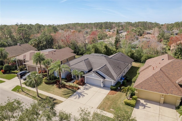 10537 Greensprings Dr, Tampa, FL 33626 - aerial perspective of suburban area