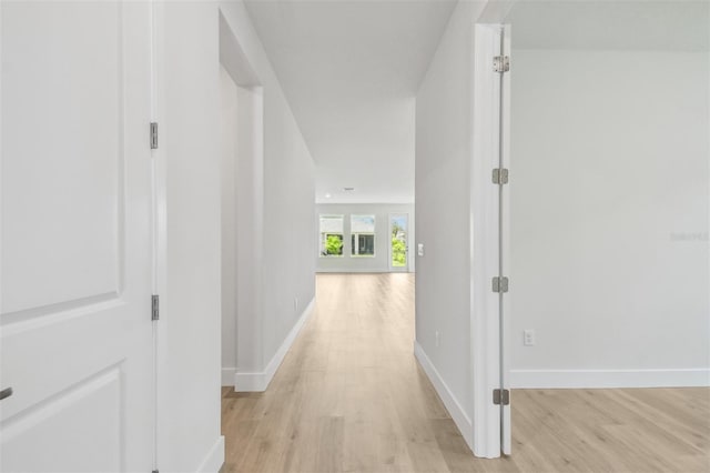 11885 Richmond Trl, Parrish, FL 34219 - hall featuring light wood finished floors and baseboards