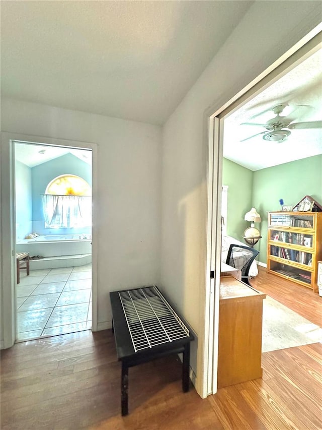 4797 N Lena Dr, Beverly Hills, FL 34465 - hall with wood finished floors
