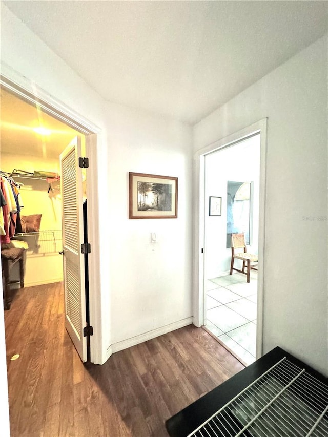 4797 N Lena Dr, Beverly Hills, FL 34465 - hall with wood finished floors