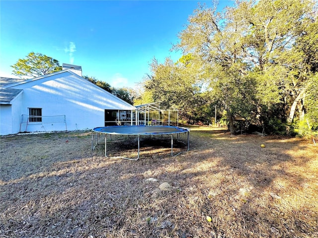 4797 N Lena Dr, Beverly Hills, FL 34465 - view of yard with a trampoline