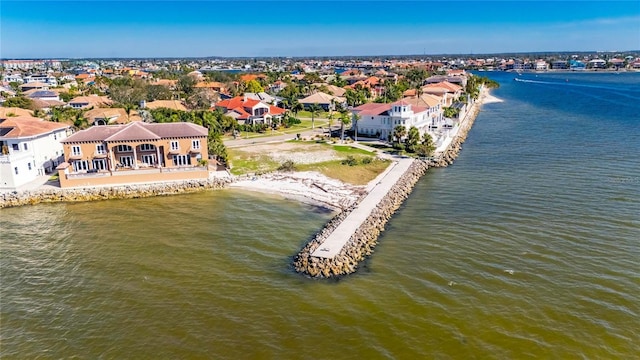 1335 Jumana Loop, Apollo Beach, FL 33572 - aerial perspective of suburban area with a large body of water