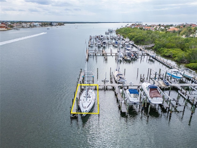 1335 Jumana Loop, Apollo Beach, FL 33572 - aerial view of a nearby body of water and numerous boat docks