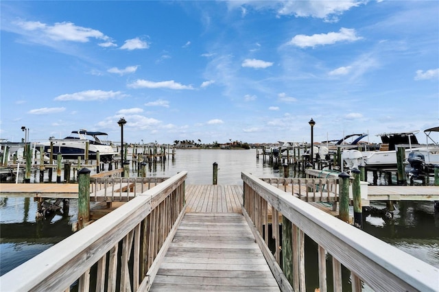 1335 Jumana Loop, Apollo Beach, FL 33572 - dock with boat lift and a water view