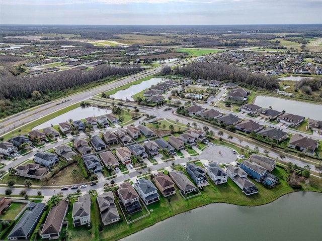 29011 Trevi Pl, Wesley Chapel, FL 33543 - aerial overview of property's location with nearby suburban area