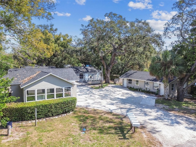 view of ranch-style house