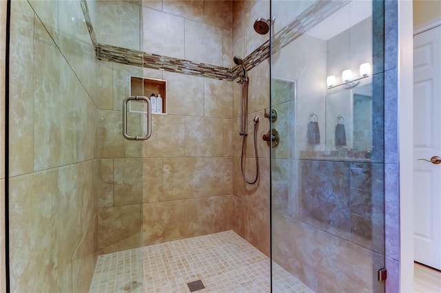 full bath featuring a stall shower