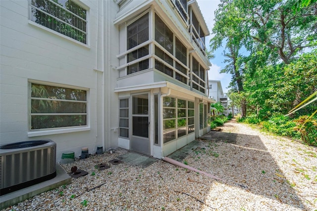 2113 Canal Dr Unit B2, Bradenton, FL 34207 - view of property exterior with a central air condition unit