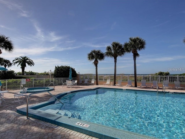 6500 Sunset Way Unit 501, St Pete Beach, FL 33706 - community pool with a patio