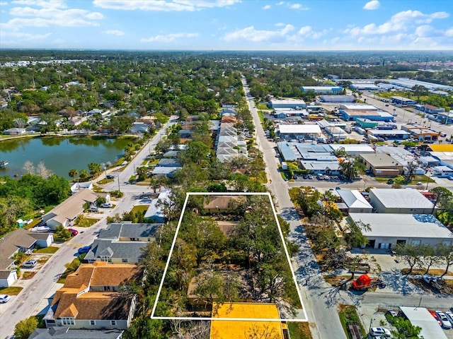 drone / aerial view featuring a residential view