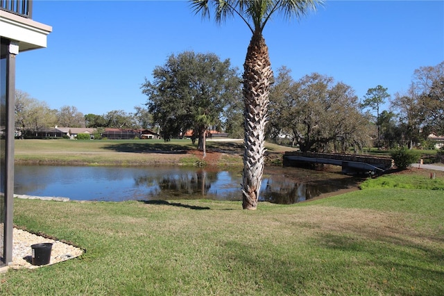 property view of water