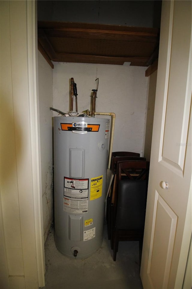 utilities with water heater