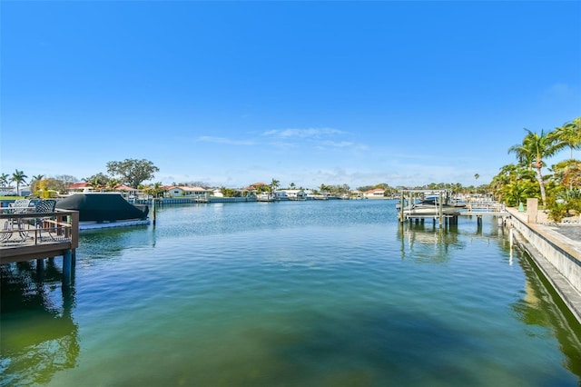 3717 46th Ave S Unit 7, Saint Petersburg, FL 33711 - view of dock featuring a water view