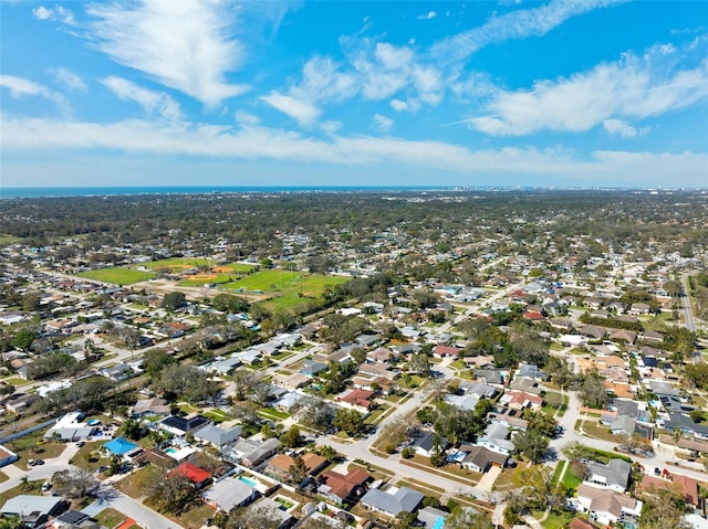 birds eye view of property featuring a residential view