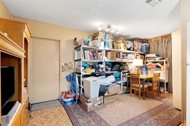 storage room with visible vents