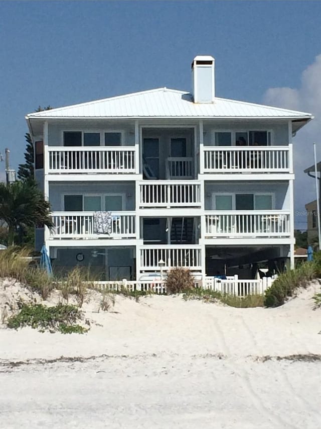 view of back of property