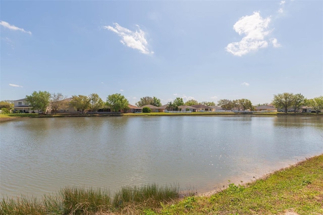 property view of water