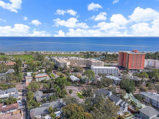 1200 N Shore Dr NE Unit 102, Saint Petersburg, FL 33701 - birds eye view of property with a water view and a city view