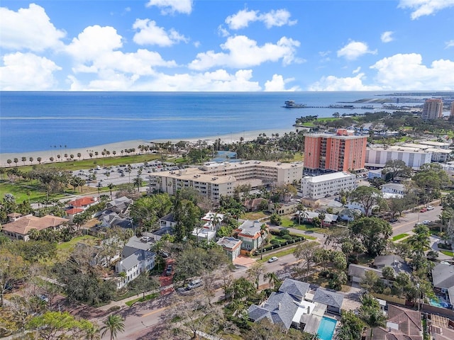 1200 N Shore Dr NE Unit 102, Saint Petersburg, FL 33701 - bird's eye view with a water view and a city view
