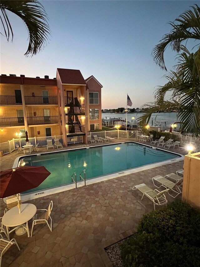 8901 Blind Pass Rd Unit 224, St Pete Beach, FL 33706 - community pool with a patio