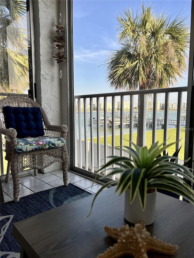 8901 Blind Pass Rd Unit 224, St Pete Beach, FL 33706 - balcony featuring a water view