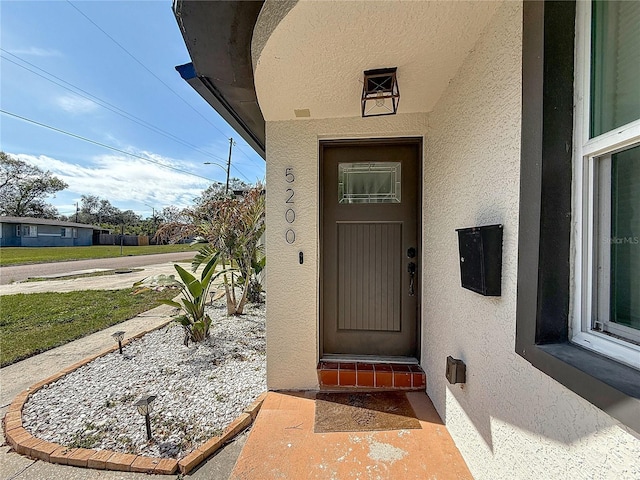 view of property entrance