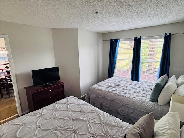 6337 Parc Corniche Dr Unit 2101, Orlando, FL 32821 - carpeted bedroom with a textured ceiling