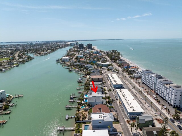 8505 Blind Pass Dr, Treasure Island, FL 33706 - aerial view of a large body of water
