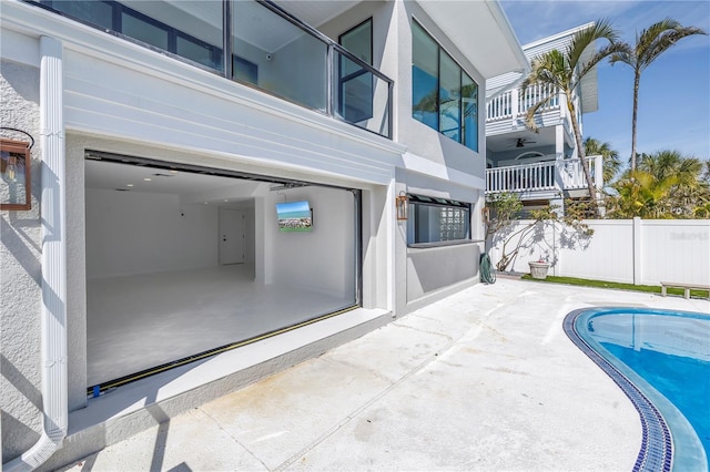 8505 Blind Pass Dr, Treasure Island, FL 33706 - view of pool with fence