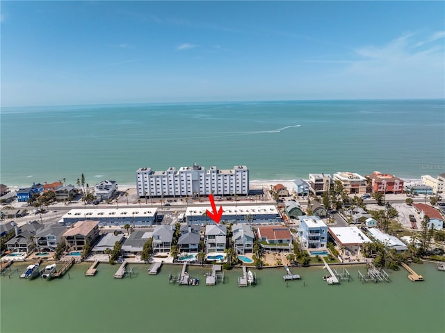 8505 Blind Pass Dr, Treasure Island, FL 33706 - aerial view of a large body of water