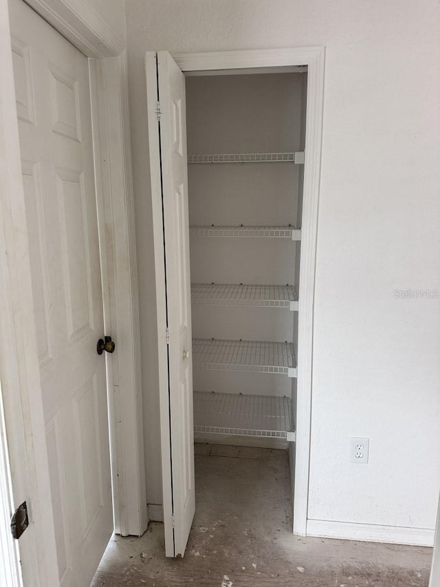 view of closet