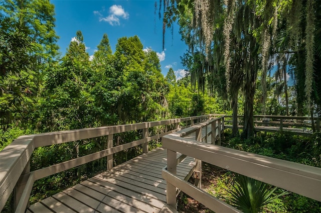 view of deck