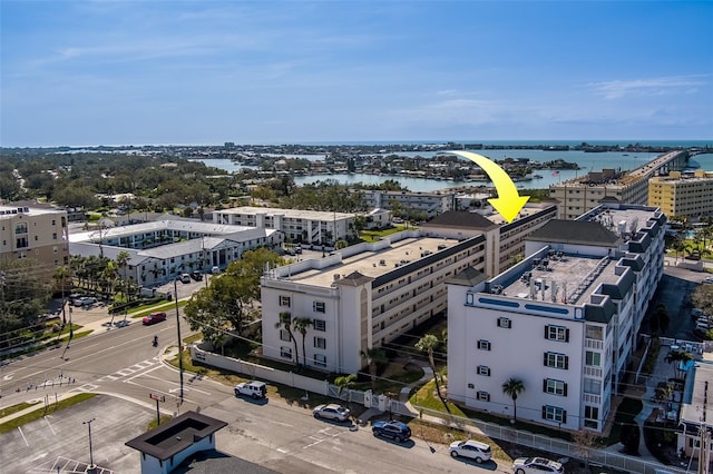 131 Bluff View Dr Unit 208, Belleair Bluffs, FL 33770 - bird's eye view of a large body of water and apartment complex / building