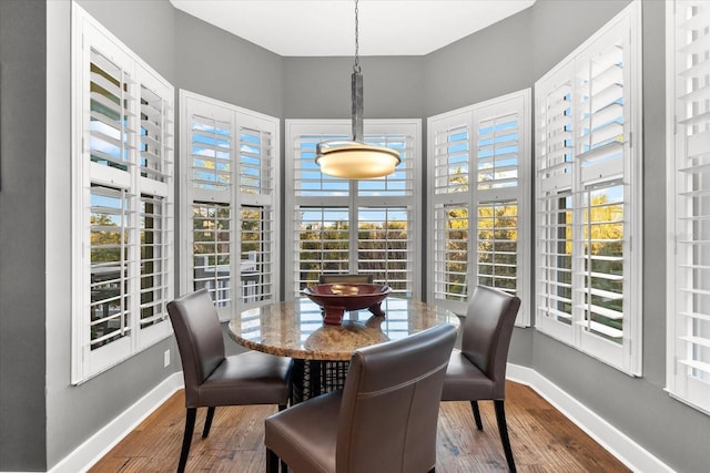 sunroom featuring plenty of natural light