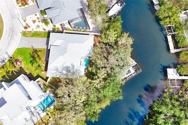 809 30th Ct E, Bradenton, FL 34208 - bird's eye view featuring a water view