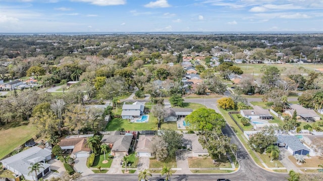 drone / aerial view featuring a residential view