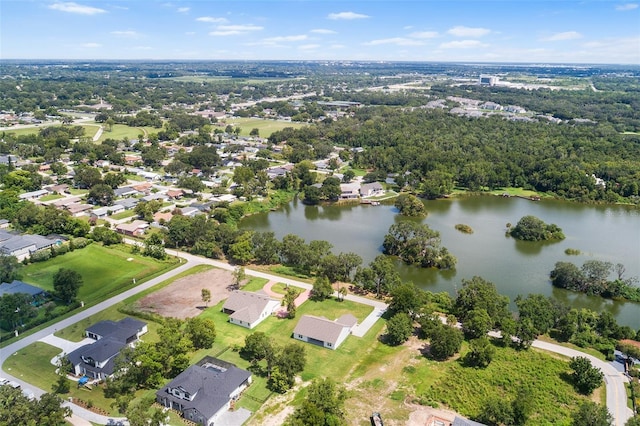 2569 Rogers Rd, Lakeland, FL 33812 - aerial view of residential area featuring a large body of water