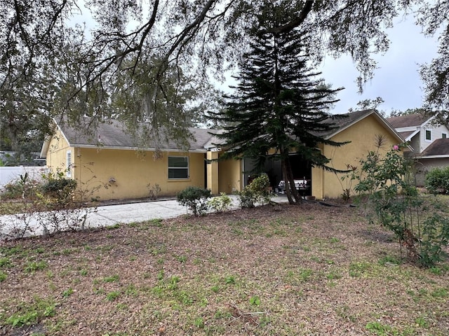 view of rear view of house