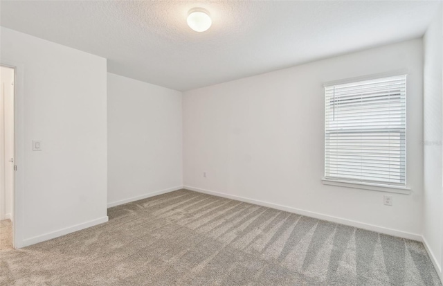 10356 Cross River Trl, Parrish, FL 34219 - spare room featuring carpet, baseboards, and a textured ceiling
