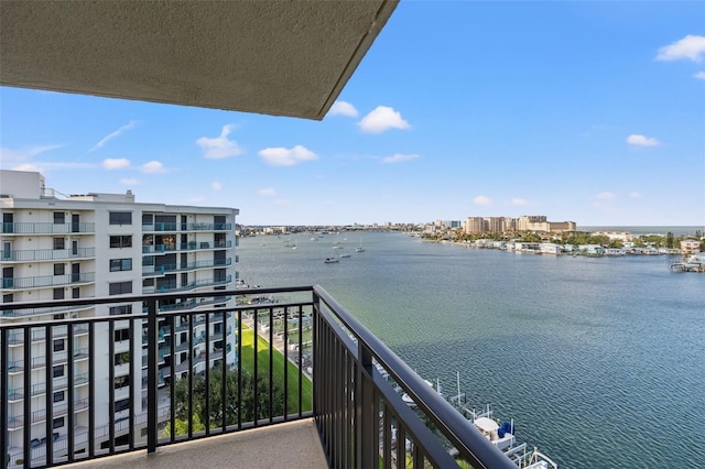 690 Island Way Unit 1003, Clearwater Beach, FL 33767 - balcony with a water view