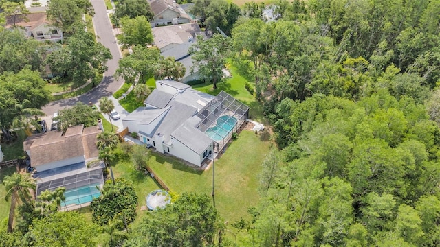 4520 Pine Hollow Dr, Tampa, FL 33624 - aerial perspective of suburban area